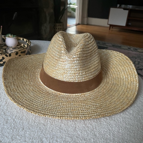 GIGI PIP Accessories Nwt Gigi Pip Isla Straw Hat Fedora Poshmark